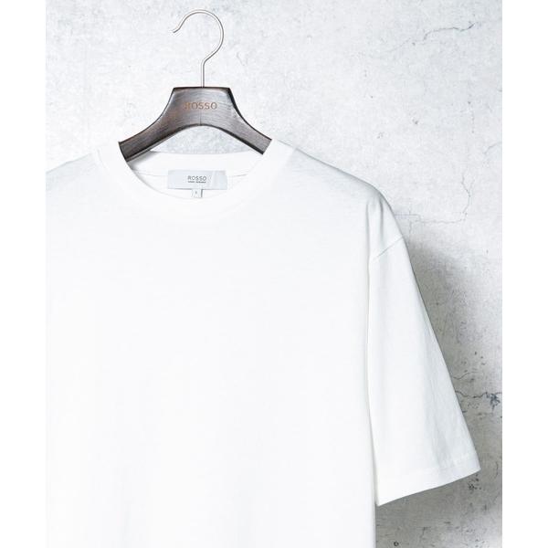「URBAN RESEARCH ROSSO MEN」 半袖Tシャツ MEDIUM ホワイト メンズ