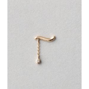ete（エテ） ピアス K18YG e_Grain バイカラー ピアス レディース