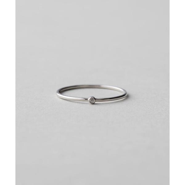 指輪 リング PT900 スキニー ダイヤモンド リング レディース