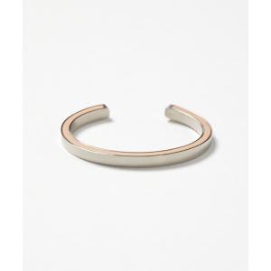 メンズ ブレスレット Iru/イル Leather combi bangle/レザー コンビバングル｜zozo