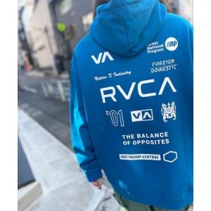 パーカー RVCA レディース 「AZUL」 RVCA×AZUL ALL BRAND RVCA HOODIE パーカー「2023年秋冬モデル」/ルーカ