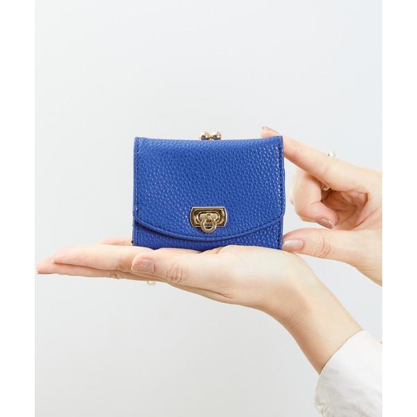 財布 SUNNY SIDE:ミニ金具 がま口 三つ折り財布 レディース メンズ