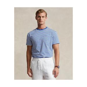 tシャツ Tシャツ メンズ クラシック フィット ストライプド ジャージー Tシャツの商品画像