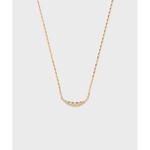 ete（エテ） ネックレス K18YG レイヤー サーフェス ダイヤモンド