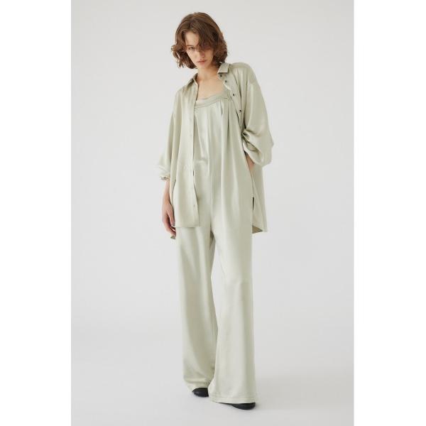 オールインワン Satin slacks all in one サテンスラックスオールインワン レデ...