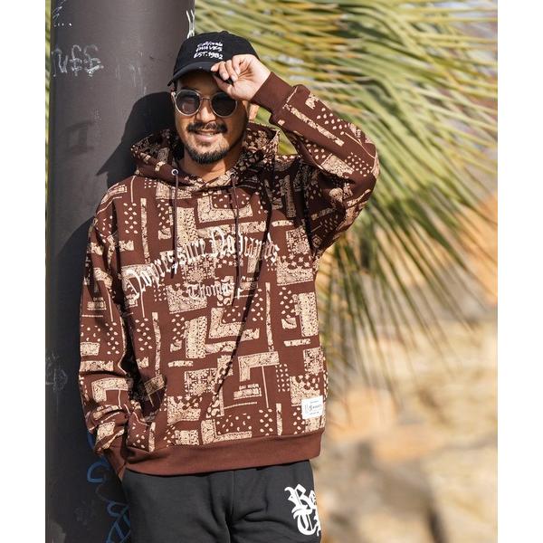 パーカー W/Rペイズリーフーディー メンズ レディース