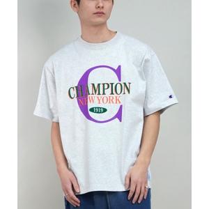 tシャツ Tシャツ メンズ CHAMPION/チャンピオン 半袖Tシャツ リラックスフィット 接触冷感加工 C3-Z310｜zozo