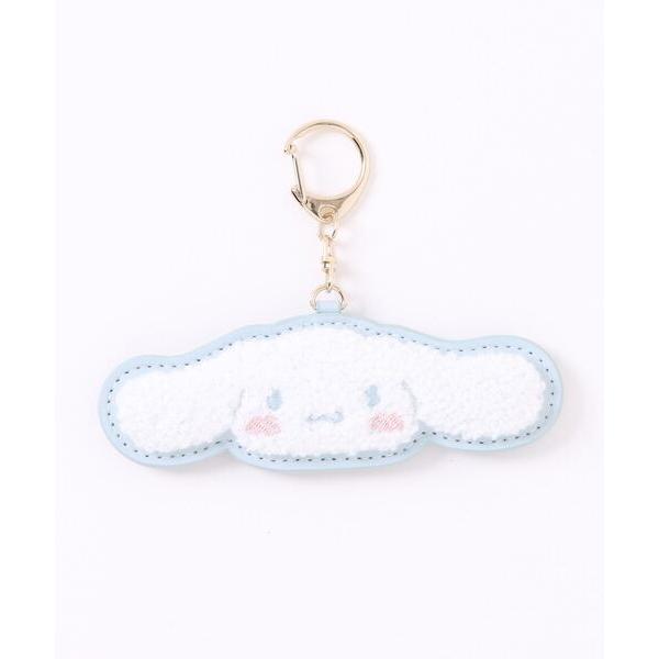 キーホルダー レディース sanrio/サンリオキャラクターズ　サガラキーホルダー ふわふわワッペン