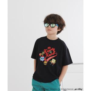 tシャツ Tシャツ キッズ 「SpongeBob(スポンジ・ボブ)×BAYFLOW」半袖Tシャツ（KIDS）｜ZOZOTOWN Yahoo!店
