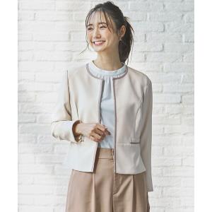 ANY SIS（エニィスィス） ジャケット ノーカラージャケット 「洗える