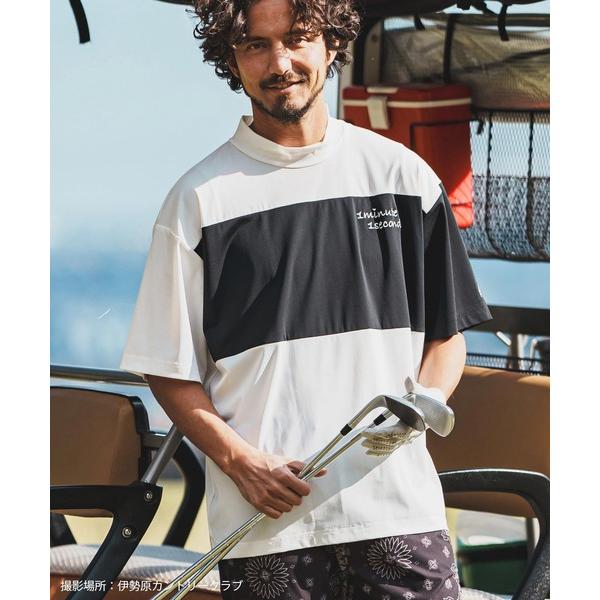 tシャツ mt8770- rip-stop switching  mock neck cut＆sew...