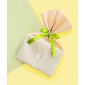 ラッピング ギフトカード付きラッピングキット。リボンタイプで開閉や