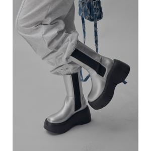 HYKE（ハイク） ローカットスニーカー「adidasコラボ」 23cm ネイビー