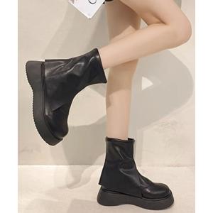 ブーツ ERNESTO DOLANI エルネストドラーニ アンクルウーンドカラー