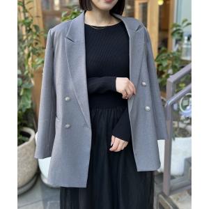 レディース ジャケット テーラードジャケット Wテーラードジャケット