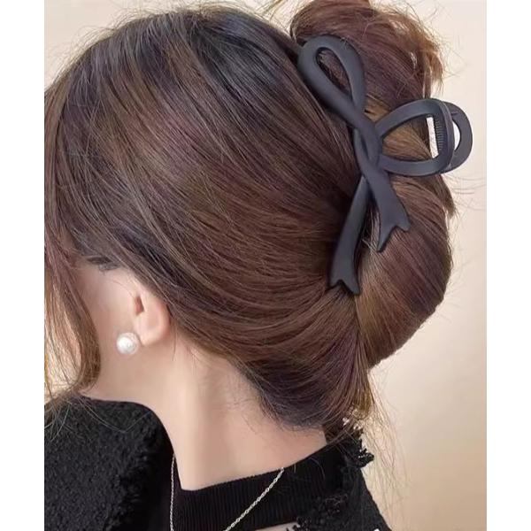 ヘアクリップ リボンヘアクリップ