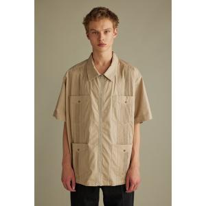 L レア! daisuke obana 半袖シャツ ジャケット UNITED ARROWS & SONS by DAISUKE OBANA 「UNITED OBANA」 半袖シャツ