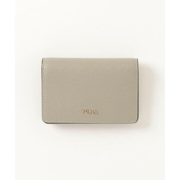 「FURLA」 カードケース ONE SIZE ベージュ レディース