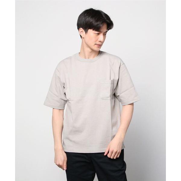 「green label relaxing」 半袖Tシャツ L ライトグレー メンズ