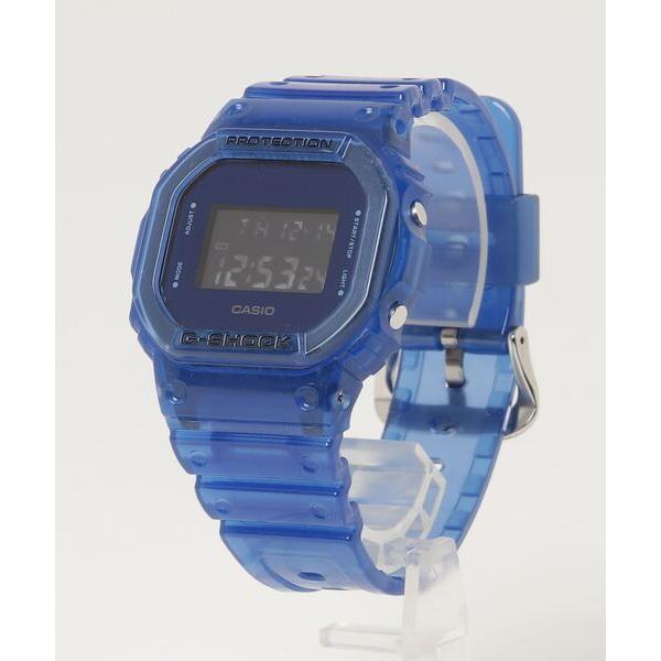 「G-SHOCK」 デジタル腕時計 FREE ブルー メンズ