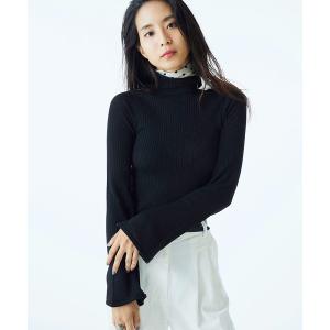 レディース tシャツ Tシャツ RIB TURTLE NECK｜zozo