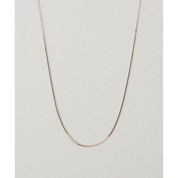 ネックレス K18RBG トーン ベネチアンチェーン ネックレス レディース