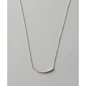 ete（エテ） ネックレス K18 パーティクル ネックレス レディース