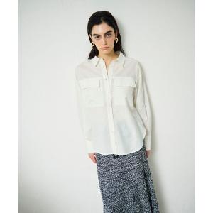 ブラウス シャツ トリアセリネンオーバーシャツ レディース