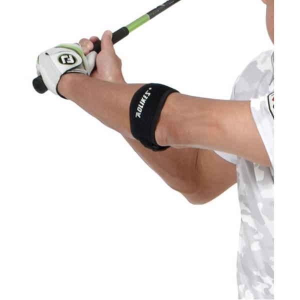 ゴルフ ゴルフ肘 テニス肘 を補助する エルボーサポーター メンズ レディース