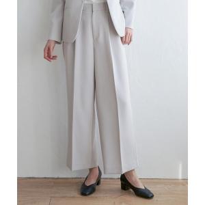 ワイドパンツ パンツ 「洗濯機で洗える／フォーマル対応」ウォッシャブルワイドパンツ「セットアップ対応」 レディース
