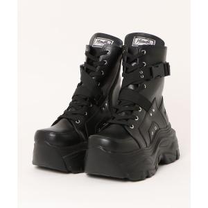 ブーツ 「YOSUKE/ヨースケ」メンズ厚底レースアップショートブーツ メンズ