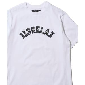 tシャツ Tシャツ メンズ 「1PIU1UGUALE3 RELAX」 LOGO T-SHIRT / グラフィックロゴTシャツ