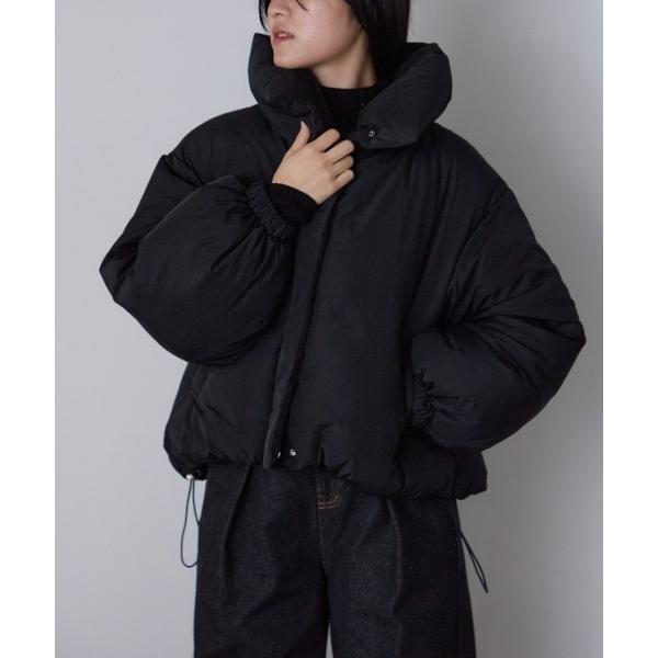 ブルゾン アウター スタンドカラー中綿ブルゾン レディース