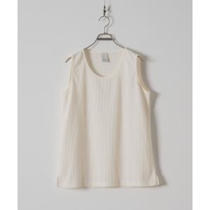 メンズ タンクトップ Waffle layered tank top/ワッフルレイヤードタンクトップ｜zozo