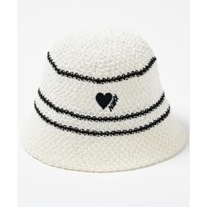 帽子 ハット メンズ heart logo bucket hat / ハートロゴバケットハット｜ZOZOTOWN Yahoo!店