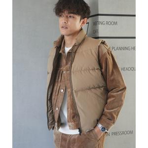 NANO universe ナノユニバース ダウンベスト ジャケット 厚手 [表地