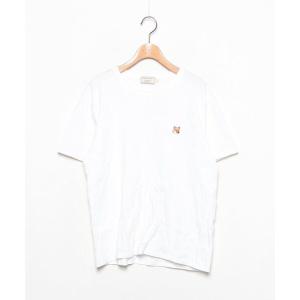 「Maison Kitsune」 半袖Tシャツ L ホワイト レディース