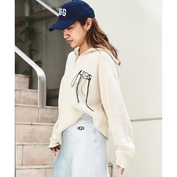 「UGG」 長袖ニット M アイボリー メンズ