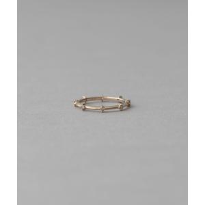 ete bijoux（エテ ビジュー） 指輪 リング 「プレイリング」 K18YG