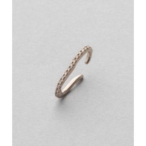 ete bijoux（エテ ビジュー） ピアス 「トーン」 K18RBG フープ ピアス