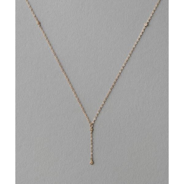 ネックレス 「トーン」 K18RBG ブラウンダイヤモンド ネックレス レディース