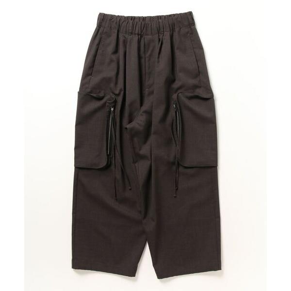 カーゴパンツ 「my beautiful landlet」TROPICAL CLOTH WIDE C...