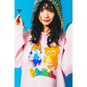 メンズ tシャツ Tシャツ Parappa The Rapper/パラッパラッパー/ピグメント加工グラフィックプリントロンTEE｜zozo