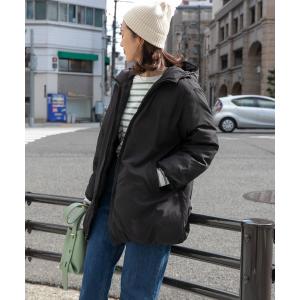 レディース ダウン ダウンジャケット リバーシブルダウンコート