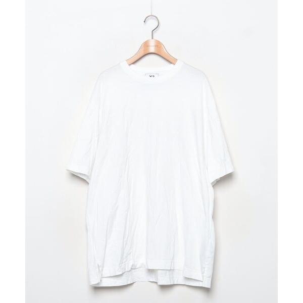 「Y-3」 半袖Tシャツ LARGE ホワイト メンズ