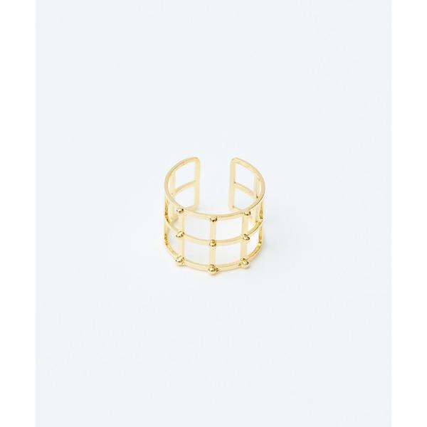 イヤーカフ 「±BALANCE/プラスマイナスバランス」MESH RING/メッシュリング レディー...