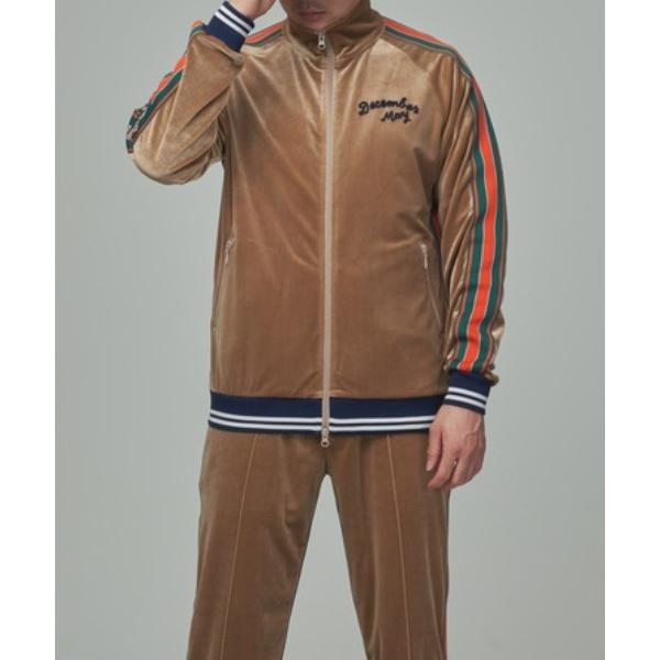 ブルゾン アウター Warm Velours zip blouson メンズ