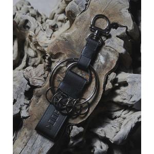 キーケース メンズ leather key ring - レザーキーリング