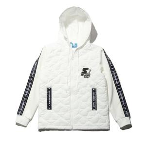 ブルゾン アウター 「STARTER GOLF」スターターゴルフ THERMOLITE(R)中綿 スターキルティングフードジャケット SG-32300