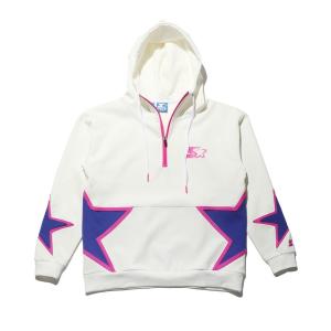 パーカー 「STARTER GOLF」スターターゴルフ スターアクセントハーフジップスウェット SG-123014 メンズ レディース